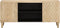 vidaXL - Tv-meubel - 105x33x46cm - massief - mangohout