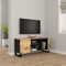 vidaXL - Tv-meubel - 105x33x46cm - massief - mangohout