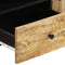 vidaXL - Tv-meubel - 105x33x46cm - massief - mangohout