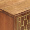 vidaXL - Tv-meubel - 105x33x46cm - massief - mangohout