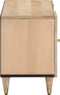 vidaXL - Tv-meubel - 105x33x46cm - massief - mangohout