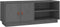 vidaXL - Tv-meubel - 105x34x40 - cm - massief - grenenhout - grijs