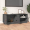 vidaXL - Tv-meubel - 105x34x40 - cm - massief - grenenhout - grijs