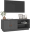 vidaXL - Tv-meubel - 105x34x40 - cm - massief - grenenhout - grijs