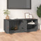 vidaXL - Tv-meubel - 105x34x40 - cm - massief - grenenhout - grijs