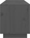 vidaXL - Tv-meubel - 105x34x40 - cm - massief - grenenhout - grijs