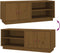 vidaXL - Tv-meubel - 105x34x40 - cm - massief - grenenhout - honingbruin