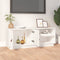 vidaXL - Tv-meubel - 105x34x40 - cm - massief - grenenhout - wit