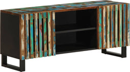 vidaXL - Tv-meubel - 105x34x46 - cm - massief - acaciahout