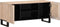 vidaXL - Tv-meubel - 105x34x46 - cm - massief - mangohout - wit