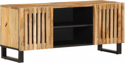 vidaXL - Tv-meubel - 105x34x46 - cm - massief - ruw - mangohout
