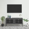 vidaXL - Tv-meubel - 105x35x50 - cm - staal - antracietkleurig