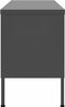 vidaXL - Tv-meubel - 105x35x50 - cm - staal - antracietkleurig