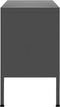 vidaXL - Tv-meubel - 105x35x50 - cm - staal - antracietkleurig