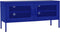 vidaXL - Tv-meubel - 105x35x50 - cm - staal - marineblauw