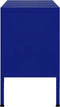 vidaXL - Tv-meubel - 105x35x50 - cm - staal - marineblauw