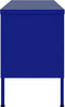 vidaXL - Tv-meubel - 105x35x50 - cm - staal - marineblauw