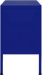 vidaXL - Tv-meubel - 105x35x50 - cm - staal - marineblauw