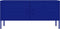 vidaXL - Tv-meubel - 105x35x50 - cm - staal - marineblauw