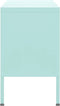 vidaXL - Tv-meubel - 105x35x50 - cm - staal - mintkleurig
