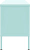 vidaXL - Tv-meubel - 105x35x50 - cm - staal - mintkleurig