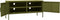 vidaXL - Tv-meubel - 105x35x50 - cm - staal - olijfgroen