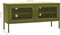 vidaXL - Tv-meubel - 105x35x50 - cm - staal - olijfgroen