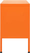 vidaXL - Tv-meubel - 105x35x50 - cm - staal - oranje