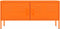 vidaXL - Tv-meubel - 105x35x50 - cm - staal - oranje