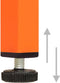 vidaXL - Tv-meubel - 105x35x50 - cm - staal - oranje