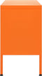 vidaXL - Tv-meubel - 105x35x50 - cm - staal - oranje