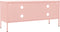 vidaXL - Tv-meubel - 105x35x50 - cm - staal - roze