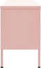 vidaXL - Tv-meubel - 105x35x50 - cm - staal - roze