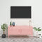 vidaXL - Tv-meubel - 105x35x50 - cm - staal - roze