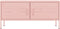 vidaXL - Tv-meubel - 105x35x50 - cm - staal - roze