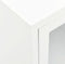 vidaXL - Tv-meubel - 105x35x52 - cm - staal - en - glas - wit