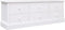 vidaXL - Tv-meubel - 108x30x40 - cm - massief - paulowniahout - wit