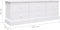 vidaXL - Tv-meubel - 108x30x40 - cm - massief - paulowniahout - wit