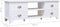 vidaXL - Tv-meubel - 108x30x40 - cm - massief - paulowniahout - wit