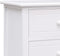 vidaXL - Tv-meubel - 108x30x40 - cm - massief - paulowniahout - wit