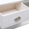vidaXL - Tv-meubel - 108x30x40 - cm - massief - paulowniahout - wit