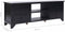 vidaXL - Tv-meubel - 108x30x40 - cm - massief - paulowniahout - zwart
