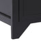 vidaXL - Tv-meubel - 108x30x40 - cm - massief - paulowniahout - zwart