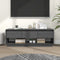 vidaXL - Tv-meubel - 110,5x34x40 - cm - massief - grenenhout - grijs