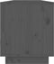 vidaXL - Tv-meubel - 110,5x34x40 - cm - massief - grenenhout - grijs