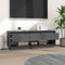 vidaXL - Tv-meubel - 110,5x34x40 - cm - massief - grenenhout - grijs