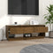vidaXL - Tv-meubel - 110,5x34x40 - cm - massief - grenenhout - honingbruin