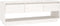 vidaXL - Tv-meubel - 110,5x34x40 - cm - massief - grenenhout - wit