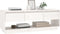 vidaXL - Tv-meubel - 110,5x34x40 - cm - massief - grenenhout - wit