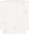 vidaXL - Tv-meubel - 110,5x34x40 - cm - massief - grenenhout - wit